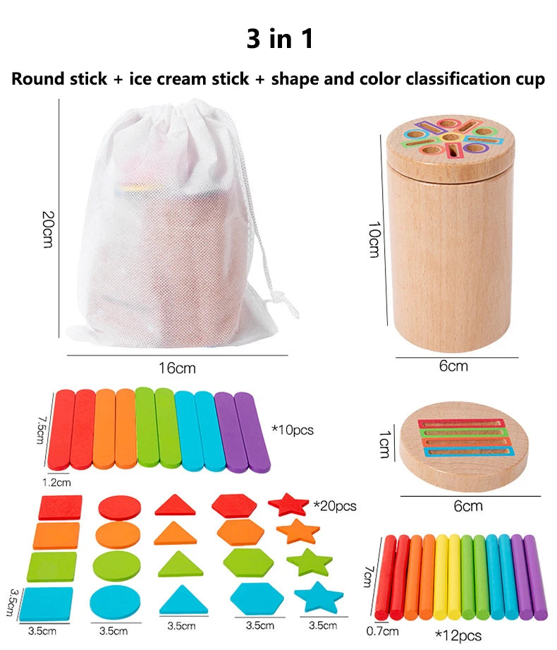 Color Match Wooden Toy