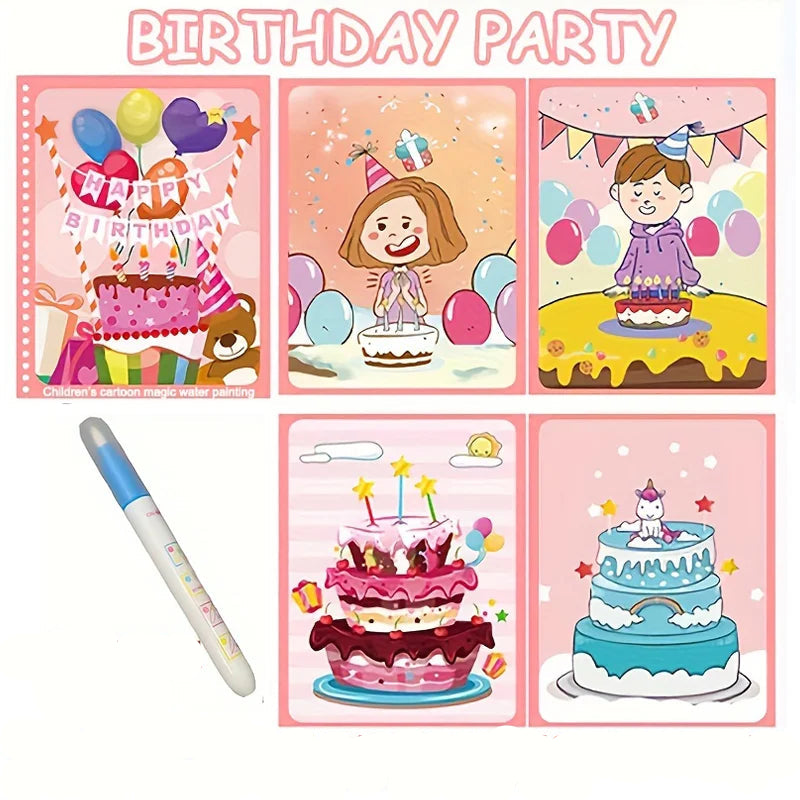 Magical Water Drawing Book