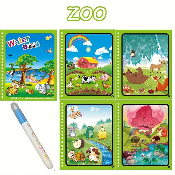 Magical Water Drawing Book