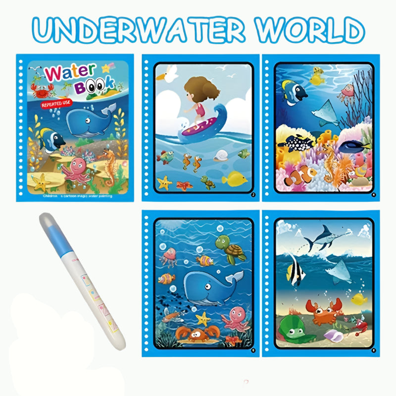 Magical Water Drawing Book