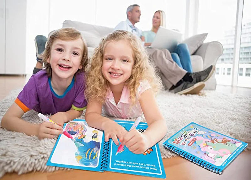 Magical Water Drawing Book
